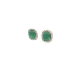 Jade Stud Earrings